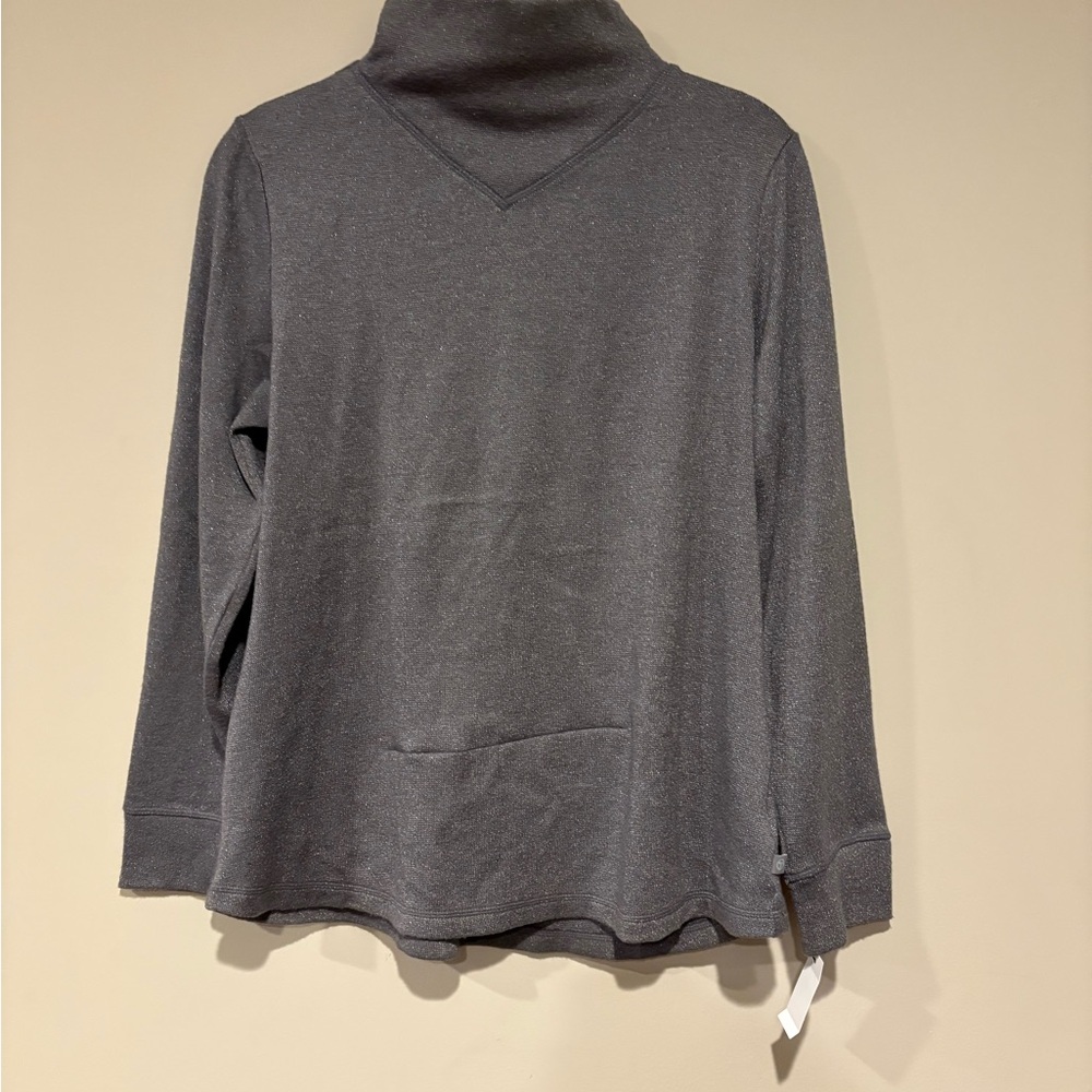 Talbots Charcoal Turtleneck Sweater